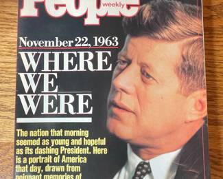 People Weekly Magazine: November 22, 1963 - "Where We Were"
