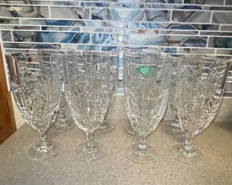 Shannon Crystal Designs of Ireland Footed Tumblers
