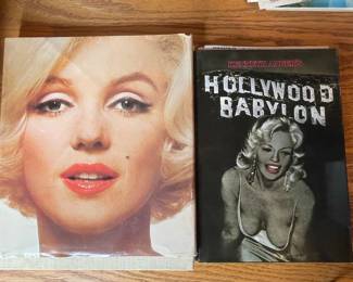 Marilyn Monroe and Hollywood Babylon Books
