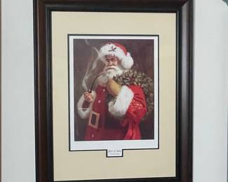 Spirit of Santa - "The Blessing" Lithograph by Thomas Kinkade