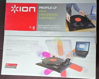 ION Profile LP Vinyl Conversion Turntable
