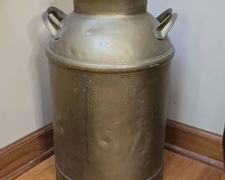 Vintage Cream City Milk Can