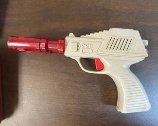 Vintage 1980s Plastic Toy Ray Gun