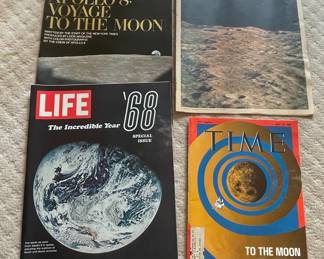 Apollo 8 and Moon Landing Commemorative Publications