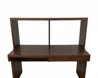 Mid-Century Modern Walnut Writing Desk