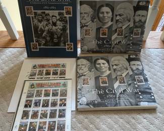 The Civil War 1861-1865 U.S. Commemorative Stamp Collection