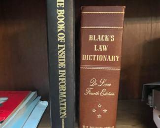 Black's Law Dictionary, De Luxe Fourth Edition