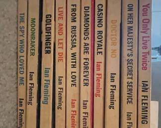 Ian Fleming James Bond Signet Paperback Collection