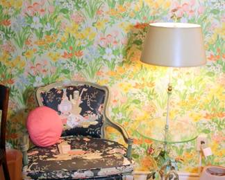 1950’s Tole Table Lamp