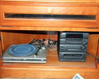Stanton Turntable, Aiwa Stereo
