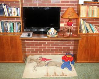 Horse Steeplechase Rug