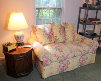 Floral Loveseat