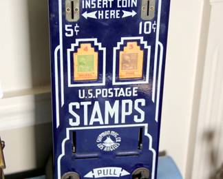 Vintage Postage Stamp Machine