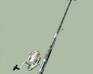 Shimano Sienna Spinning Reel with Fishing Rod