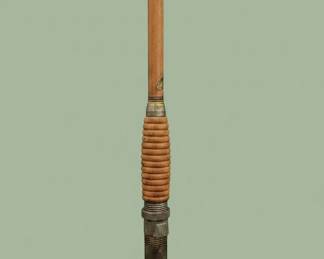 Vintage Montague Bamboo Fishing Rod