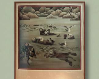 Sea Otter Print by Fernando