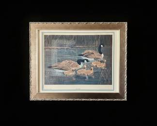 Family Outing by Raymond Bell  Framed Print