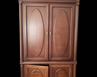 Ethan Allen Country French Collection Solid Birch Media Armoire