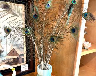 Peacock arrangement