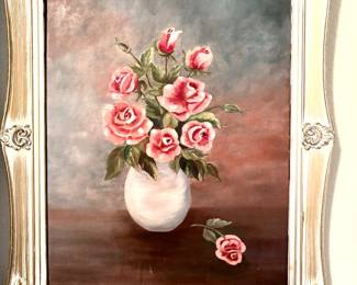 Vintage oil painting