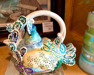 Colorful decor pieces