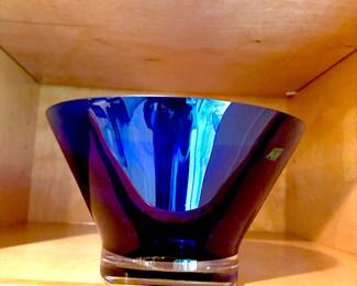 Cobalt glass