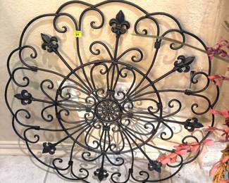 Metal wall hanging