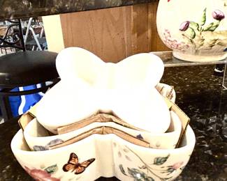 Lenox Butterfly Meadow stacking bowls