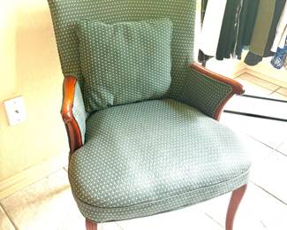 Vintage Queen Anne arm chair