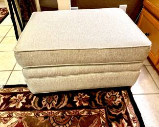 Matching ottoman