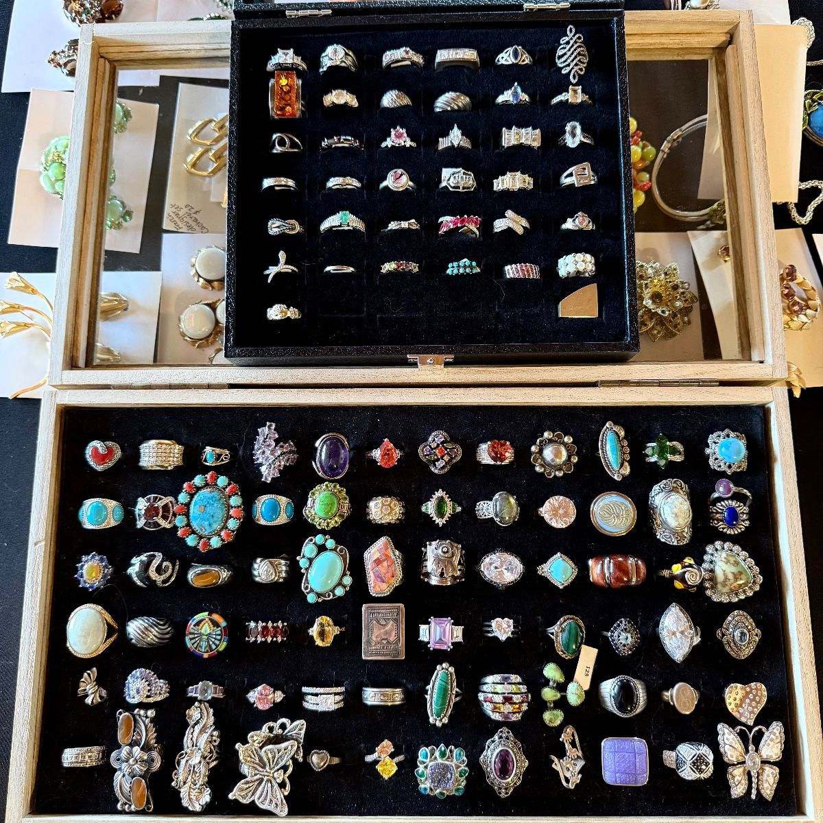 Sterling silver rings