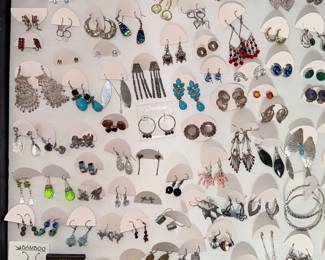 Sterling silver earrings