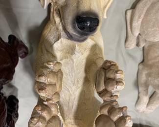 Labrador wine bottle holder