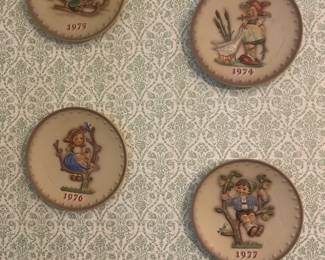 Hummel Christmas Plate Collection 1970's & Beyond!
