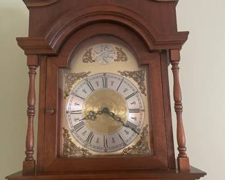 Handsome, Impressive, Grandfather Clock=7' Tall!