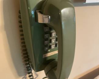 1960/70's "Avocado" Wall Phone