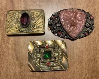 Antique Victorian? Style Pins & Costume Jewelry