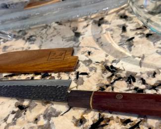Knife with sheath