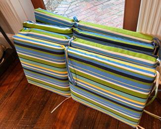 Nice set four seat cushions 