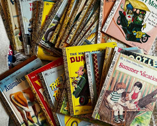 Lot 437: Assorted Little Golden Books and Children's Books