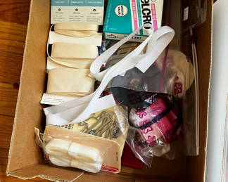 Lot 118: Assorted Craft Supplies and Beading Materials