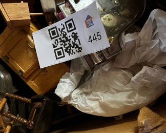Lot 445: Doll furniture. Assorted vintage toys and miniatures collection