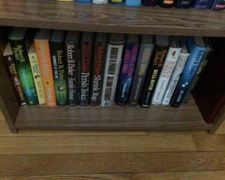 Lot 46: Signed Robert B. Parker Paperback Novel Collection