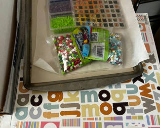 Lot 111: Alphabet Beads and Craft Bead Kits