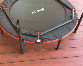 Lot 123: Round exercise trampoline