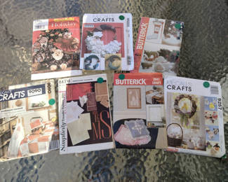 Lot 117: Assorted Craft and Sewing Pattern, UNCUT 
