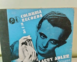Lot 36: Columbia Records vinyl 78 collection with Larry Adlerh