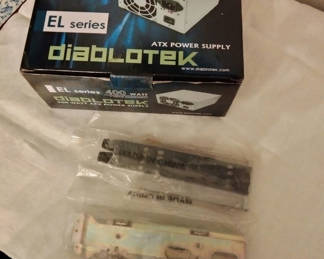 Lot 97: Diablotek EL Series 400W ATX Power Supply with accessories