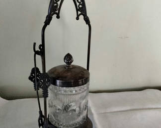 Lot 2: Antique Pickle Castor