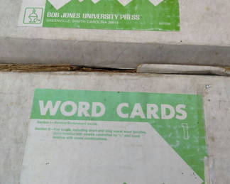Lot 40: Word Cards grades K & !